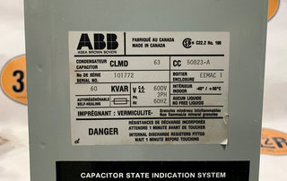 ABB- CLMD63 (60KVAR,600V,CAPACITOR) Product Image